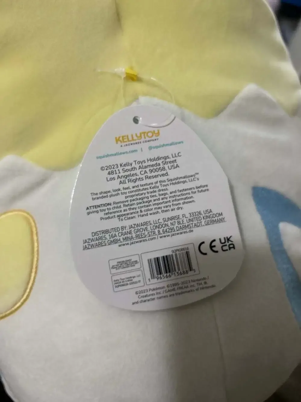 Squishmallows x Pokémon Togepi 10-Inch Plush Toy